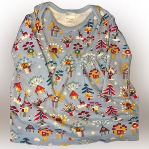 Hanna Andersson winter birdhouse dress 18-24months